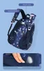 Fengdong Torby szkolne dla nastoletnich dziewcząt Uczeń Duży Satchel Kids Ortopedyczny Plecak Luminumous Book Bag Teen Girl SchoolBag Prezent 211021