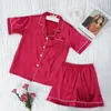 Postpartale Stillkleidung Schwangerschaft Füttern Homewear Schwangere Umstandspyjamas Nachthemd 210918