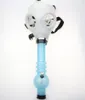 Gas Mask Bong Both Glow In The Dark Water Shisha Acrylic Smoking Pipe Sillicone Hookah Tobacco Tubes Wholesale