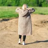 Kış Kazak Kadın Sıcak Örme Uzun Kapşonlu Hırka Ceket Artı Boyutu Yün Kalın 210428