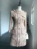 Marka Yüksek Kalite Kadın Tüvit 2021 İlkbahar Sonbahar Moda Uzun Kollu Püsküller Vintage Elbise B362 Günlük Elbiseler