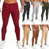 Gingtto Mężczyzna Spodnie Skinny Jeans Mężczyźni Dżinsy Spodnie Hip Hop Styl Plus Rozmiar Jean Męski Odzież Letnie Slim Fit Fashion Stretch 211111