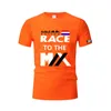 夏のフォーミュラワンレーサーVerstappen F1オランダのレーシングファンショートスリーブチーム33男性/女性のための数字の特大のTシャツ9ZCJ