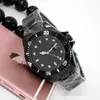 Acessível relógio de pulso Moda Black Dial com Calendário Bracklet Fechar Clasp Master Masculino Mens Mens Relógios 44mm Relogio Masculino Homens Assista