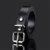 Simple Design Kids Faux Leather Belts Plsin Color Children Buckle Belt Girls Boys Leisure Strap High Quality 954 V2