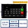 Android 10.0 RDS Araba DVD Oto Radyo GPS Navi Multimedya Oyuncu 2018-VW Volkswagen Evrensel Passat Golf Polo B5 B6