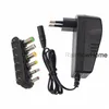 Power Supply Adapter transformer 30W Output Voltage Adjustable 3V 4.5V 6V 7.5V 9V 12V Universal Wall Charger 6 DC Plugs