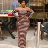 plus size african maxi-jurken