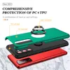 Case di anello di cavalletto in metallo in lega dura per Samsung A12 M12 A02 M02 A02S A32 A52 A72 A82 S21 Fe Stylo 7 6 Moto G100 Edges G10 G30 G5900737