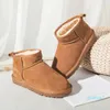 Designer Clássico Botão de Neve Moda Austrália Botas Top Quality Mulheres Fluff Plataforma Womens Booties Meninas Lady Winter Ankle Australian S