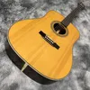 All solid wood D28 mold 41 inch folk fingerstyle acoustic guitar