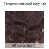 Parrucche sintetiche Donne Base rete per capelli traspirante Parrucca topper umana reale Aumenta la quantità di parrucchino sulla testa superiore4153455