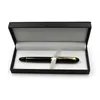 High quality Classical Leather Pen gift box Stitched Pens Case Display School Office Supplies Stationery