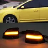 2 sztuk LED Dynamic Turn Signal Light Car Widok z tyłu Lusterka LED Wskaźnik LED Mruger do Forda Focus 2 MK2 2004-2008 C-max