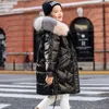 2021 New Girls Jacket Fashion Winter Clothes For Kids -30 Degree Padded Warm Snowsuit Down Jacket Children's TZ927 H0910