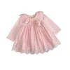 Baby Girls Clothes 1st Birthday Girls Tutu Dress Baptism Evening Party Gown Princess Kids Dresses for Girls 0-2Y G1129