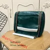 Hele mode handtassen dames luxe ontwerpers schoudertassen retro noodlijdende modieuze lederen tote crossbody tas ketting tot246v