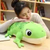 Kawaii Chameleon Peluche Kinder Plüschtiere Kuscheltiere Eidechse Ragdoll Babyzimmer Spielzeug Juguetes Ni?os Hogar Decoracin 210728