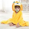 Ręcznik Premium Washcloth Baby Cute Animal Stuff Bamboo Dzieci Bath Soft and Grough Born 210728