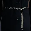 Ceintures accessoires de mode chaîne de ceinture femmes taille en métal fin chemise longue robe T-shirt pantalon