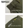 TACVASEN SOMMAR LIGHTWEIGHT QUICK TORGE BROUSERS MENS RIP-STOP MULTI-FOCKETT TACTICAL MILITET TROUSER Elastic Straight Hike Pants 210715