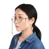 Fashion Sweet Women eyeglasses Chains Colored Beaded Eyeglass Lanyard Anti Slip Sunglasses holder Strap Spectacles Cord Accessories