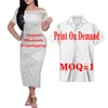 Casual Dresses HYCOOL Tribal Print Off Shoulder Samoan Tattoos Red Dress Elegant Bodycon Polynesian Summer For Women 2021