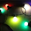 Colorido 23m 25led globo lâmpada luzes ip65 impermeável conectável para outdoor dia dos namorados feriado feriado Garland Decoração Cafe