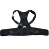 Men Women Magnetic Posture Corrector Neoprene Back Corset Brace Straightener Shoulder Belt Black Spine Support