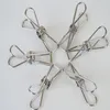 5 cm Lente Kleren Clips Rack Rvs Pegs Voor Sokken Foto's Hang Racks Onderdelen Praktische Draagbare Houder Accessoires A21705