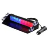 8 LEDs Car Truck Emergency Flasher Sun Visor LED Strobe Warning Light Police Flash Lights 3 Flashing Modes 12V