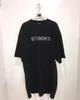 Luxo Europa França Vetements diamante Camisetas Moda Mens Designer Camisetas Mulheres Roupas Casuais Algodão Tee1856