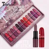 matt läppstift set gåva 12 st lot vattentät långvarig maquillaje hel kosmeticbeauty makeup kit165n6994489