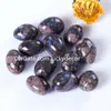 Que Sera Crystal Tumbled Stones for Reiki Healing Feng Shui Decor Polished 20-40 mm Nieregularny Naturalny Liberit Rhyolite Llanit Mineral Pecimen Niebieskie Miejsca Gemstone