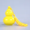 小型小型茶ティーカードセラミックGourd Jarホワイトジェイド磁器は様々なオプションの家の旅行を封印しました