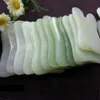 Jade Stone Guashá Massagem Tool Health Gua Sha Corpo Facial Board Tradicional Chinês Acupoints