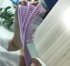 style curly hair comb clean and relieve itching head comb soft ribs massage comb
