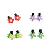 Haarschmuck 10 Stück Mini Acryl Blume Stern Herz Clips Haarklammer Haarnadeln Mädchen Niedliche kleine Kinder Baby Pins Kopfbedeckung8753552