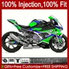 100 % passende Spritzgussform für BMW S-1000RR S1000-RR S 1000RR 2019–2021 Karosserie 21No.143 S1000 S-1000 Karosserie S 1000 RR 2019 2020 2021 S1000RR 19 20 21 OEM Verkleidung Grün Blau