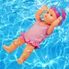 Dziecko pływanie lalki letnie wodoodporne elektryczne lalki dziecięce basen plażowy zabawka woda ruchomy przegubowy 210712
