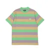 Men's T-Shirts Mens Designer T Shirts Bimmer Tee 3 Color Stripes O-neck Cotton Short Sleeve T-shirt High Street Casual