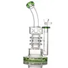 Cachimbo de 9,8 polegadas altas cachimbo de água bongues de vidro fumantes de fumantes de fumantes de fumantes de 14,5 mm plataforma de óleo articular