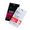 500PCS Retail 10*18cm Screen Protector Black Packaging Box Mobile Phone Anti Shatter Film Package Paper Boxes With Hang Hold