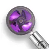 Turbine de douche à main à économie d'eau à haute pression rotative à 360 ° Ventilateur de pluie Pommeau de douche Buse turbo Accessoires de baignoire Rotation W H1209