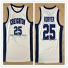 25 Kyle Korver Creighton Bluejays College high quality basketball jersey White Retro Classic Mens Stitched Custom Number and name Jerseys