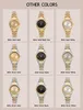 Chenxi Women Golden Silver Classic Quartz Watch女性エレガントな時計豪華なギフトウォッチレディースウォータープルーフリストウォッチ210720319t