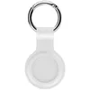 Fashion Silicone Protective Case Keychain Cover Loop Holder för Airtag Key Ring Tracker Air Tag med Opp Bag