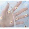 3yards Flower Daisy Embroidery Tulle Soft Mesh Fabric for Dress Skirt Transparent Lace Net fabric Gauze Apparel Cloth DIY Sewing 210702