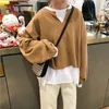 Herfst Oversized Casual Sweatshirt O-hals Latern Sweatshirts Vrouwen Koreaanse Mode Harajuku Effen Dames Tops 11777 210508