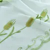 Zasłony do sypialni żakardowa kurtyna tiulowa tkanina rzymski nowoczesny traktowanie sznurka haftowane zasłony